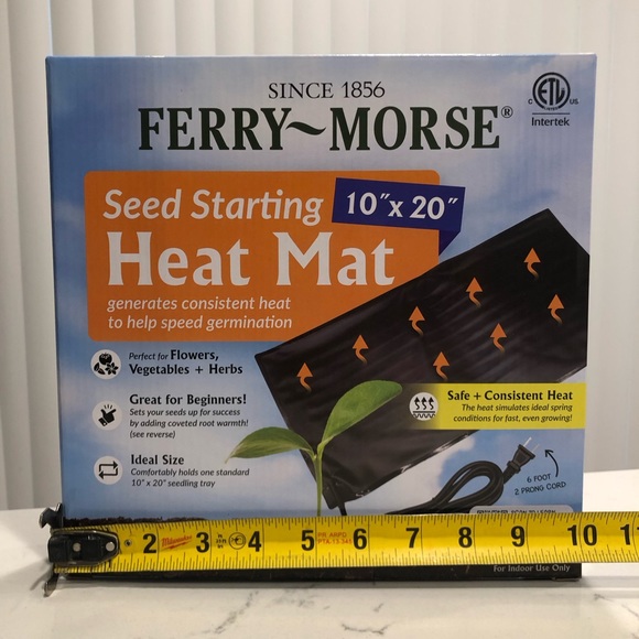 NWT Ferry-Morse Seed Germination Heat Mat for Indoor Gardening - Picture 7 of 12
